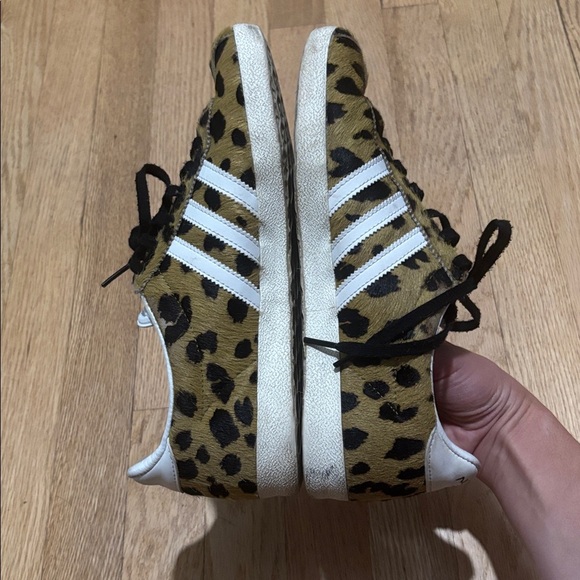 ADIDAS x NOAH cheetah gazelle real fur sneakers - Picture 4 of 9